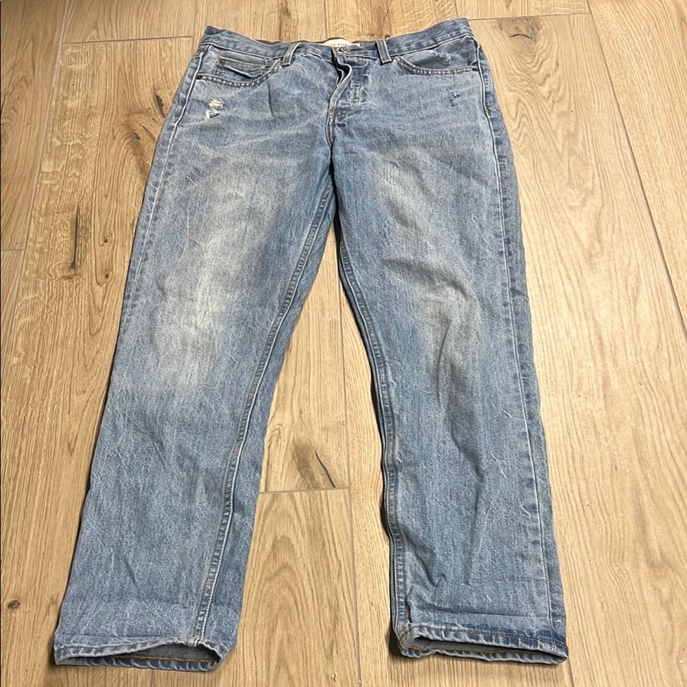 Aritzia denim forum the ex boyfriend Straight Jeans